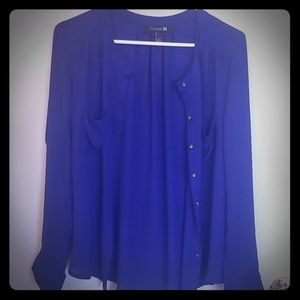 4/$25 Forever 21 button up blouse